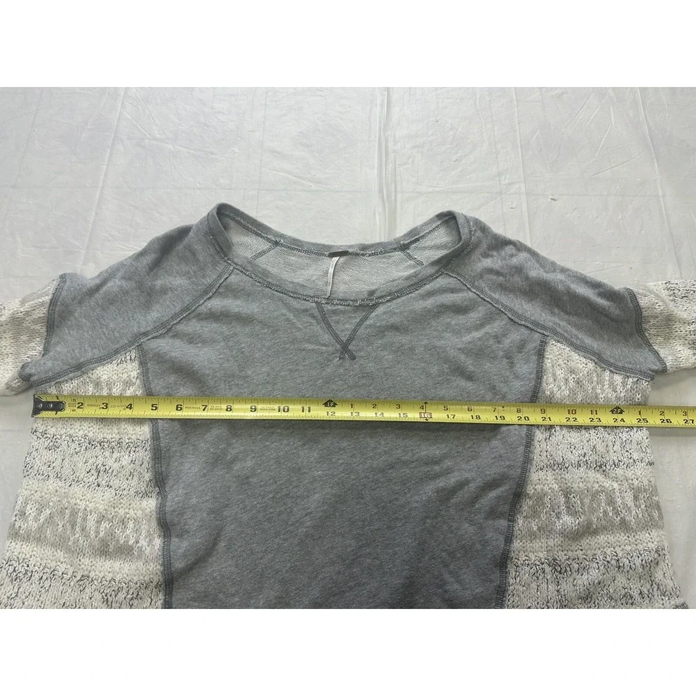 Free people pullover sweater Cropped size XS Cotton Blend